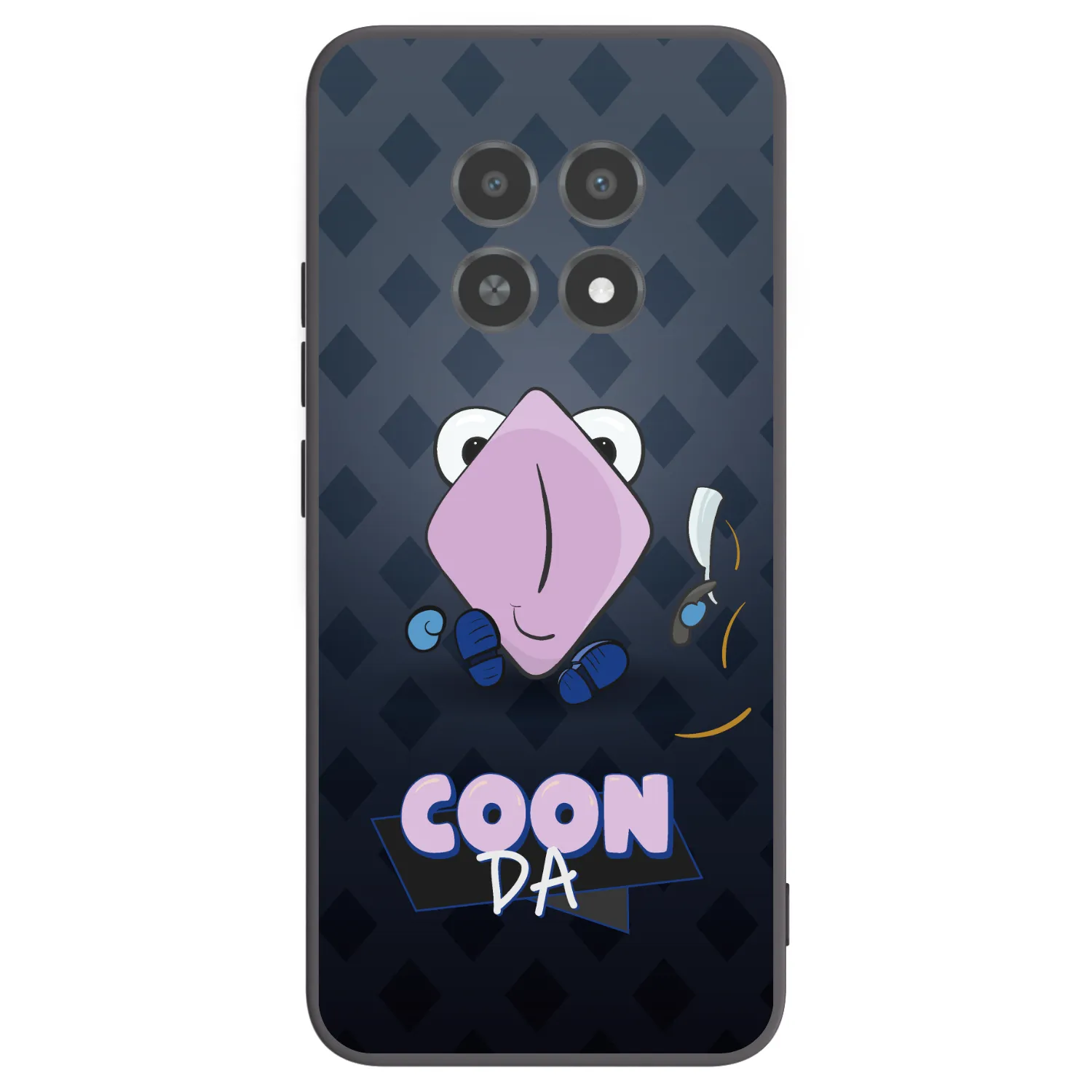 Picasee silikónový čierny obal pre Realme 12X - COONDA holátko - tmavá