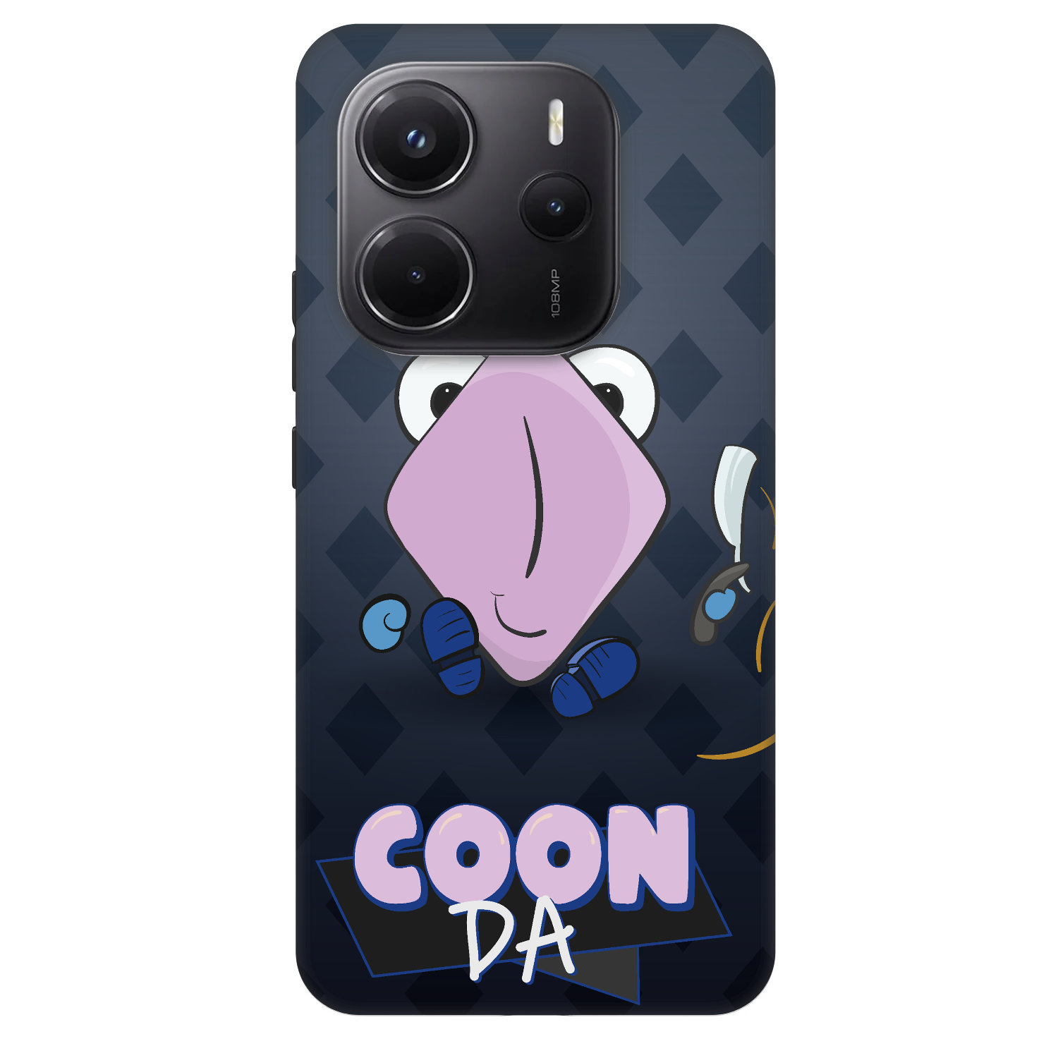 Fashion Case pre Xiaomi Redmi Note 14 5G - COONDA holátko - tmavá