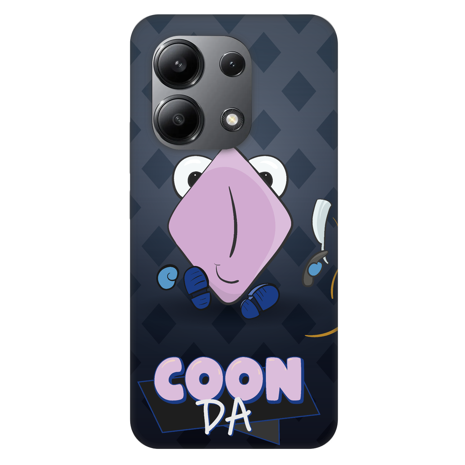 Picasee Fashion Case pre Xiaomi Redmi Note 13 4G - COONDA holátko - tmavá