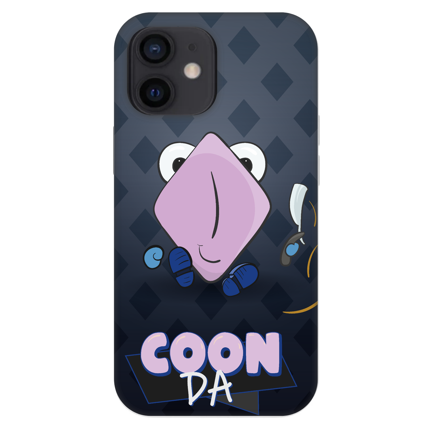 Picasee Fashion Case pre Apple iPhone 12 mini - COONDA holátko - tmavá