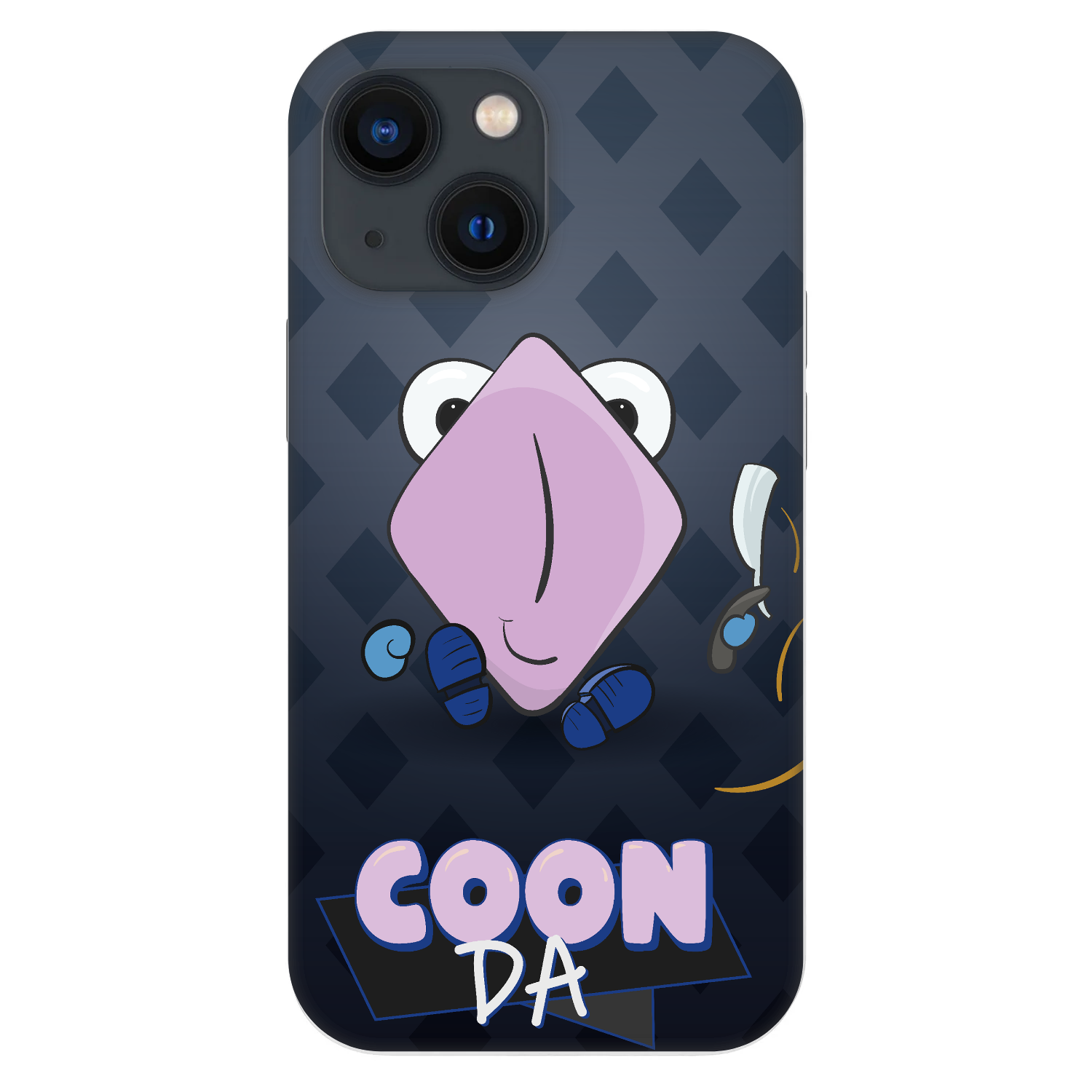 Picasee Fashion Case pre Apple iPhone 13 mini - COONDA holátko - tmavá