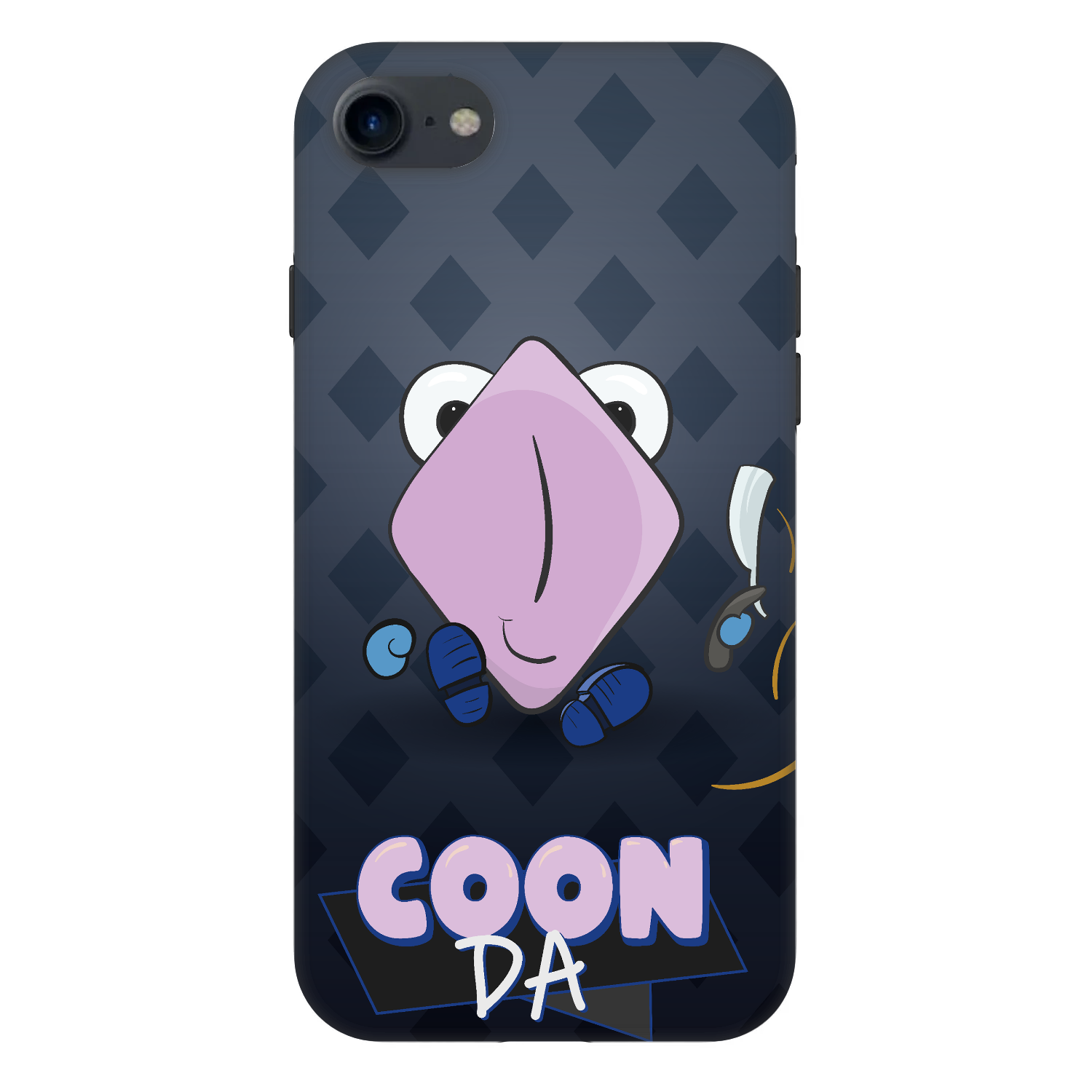 Picasee Fashion Case pre Apple iPhone SE 2020 - COONDA holátko - tmavá