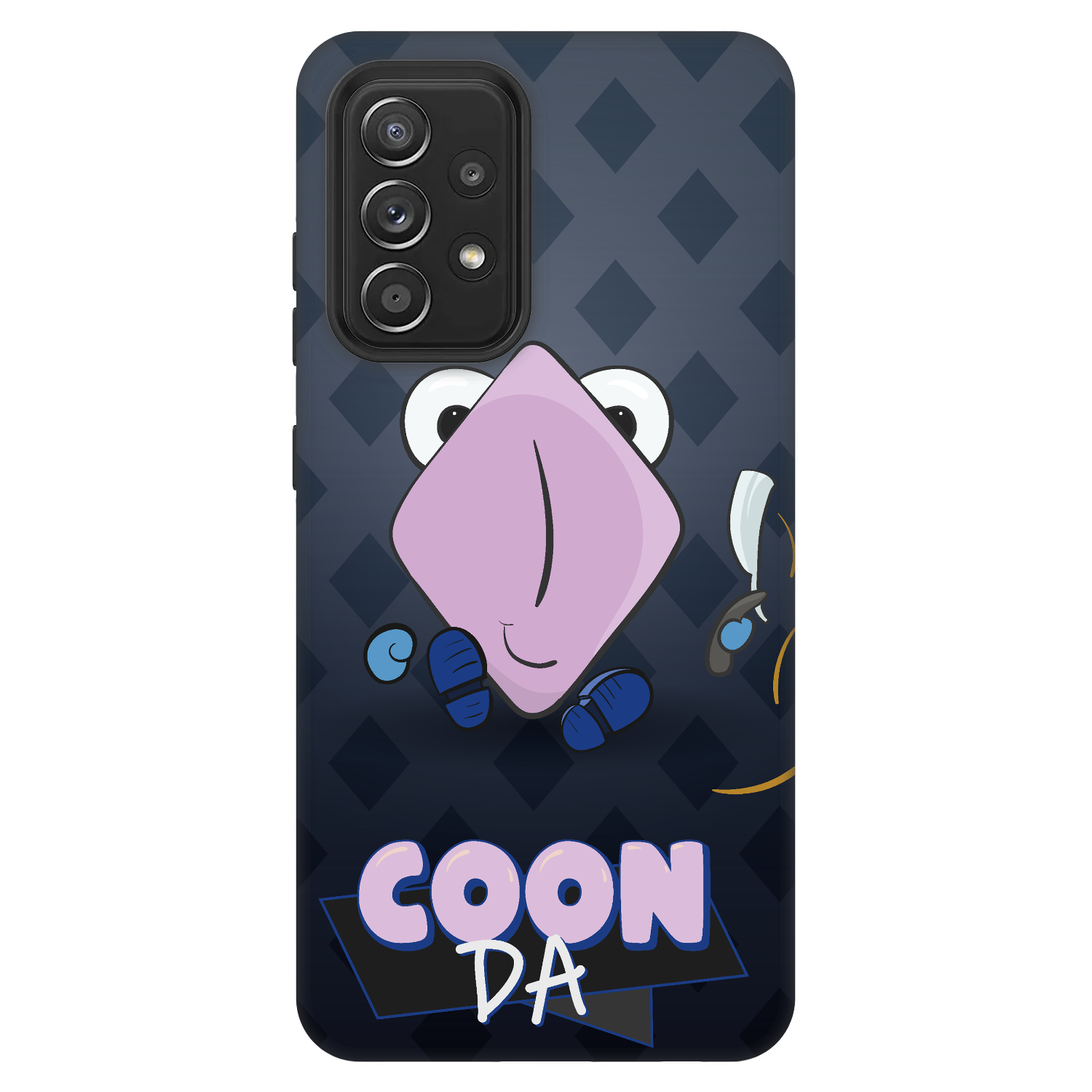 Picasee Fashion Case pre Samsung Galaxy A52 5G A525F - COONDA holátko - tmavá
