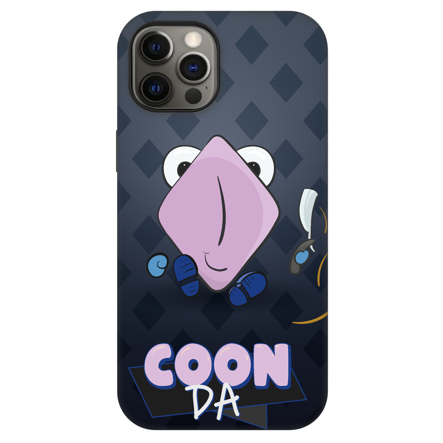 Picasee Fashion Case MagSafe pre Apple iPhone 12 - COONDA holátko - tmavá