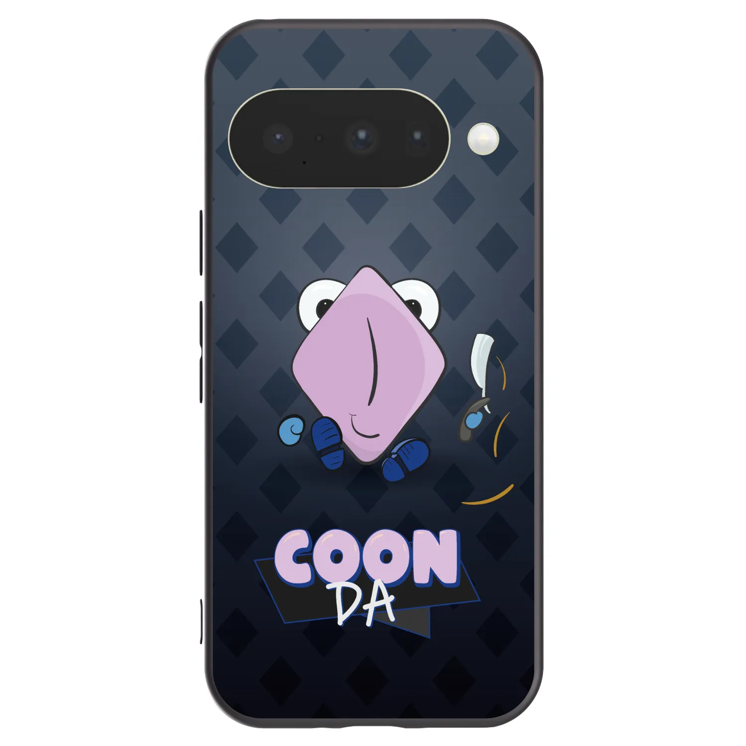 Picasee silikónový čierny obal pre Google Pixel 10 - COONDA holátko - tmavá