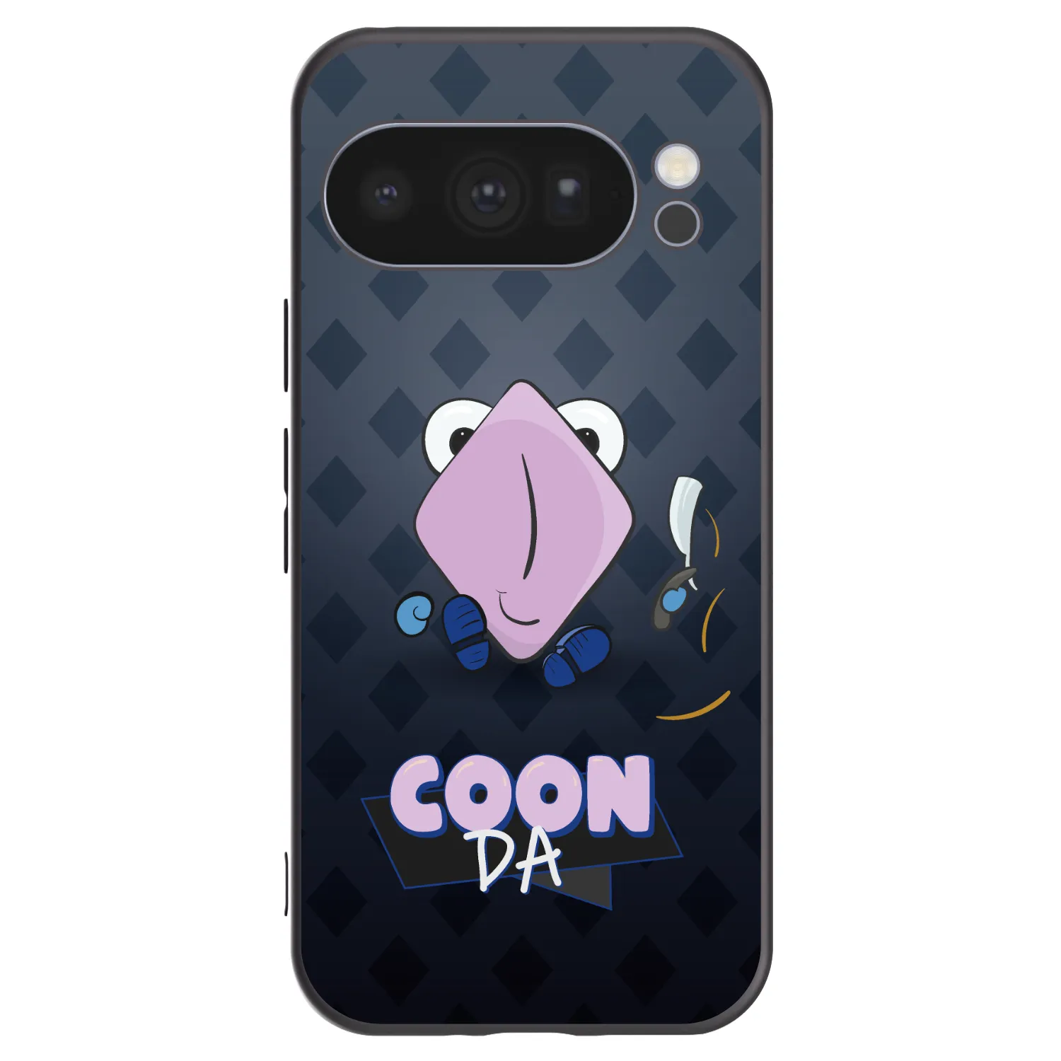 Picasee silikónový čierny obal pre Google Pixel 10 Pro - COONDA holátko - tmavá