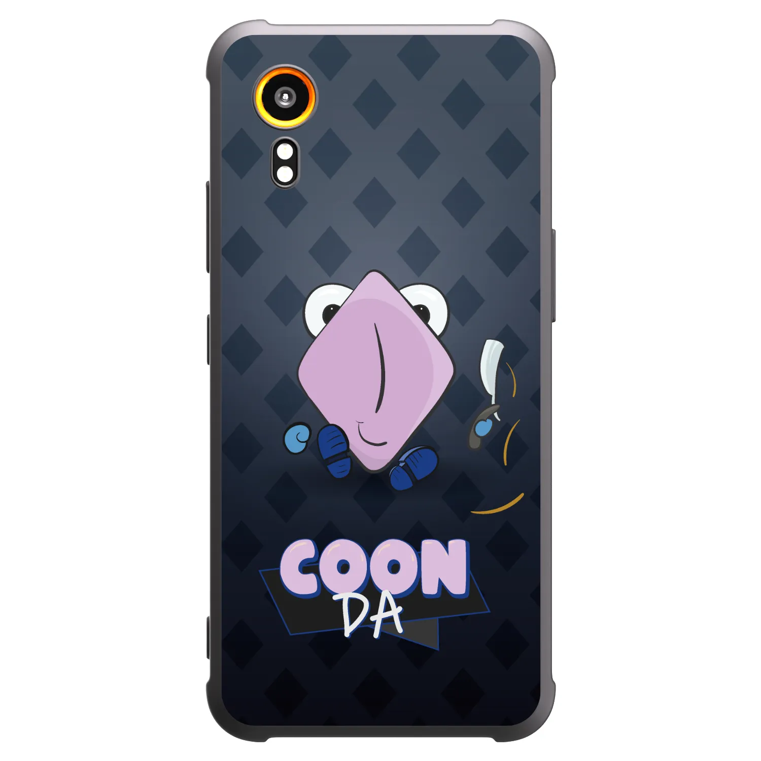 Picasee silikónový čierny obal pre Samsung Galaxy Xcover 7 - COONDA holátko - tmavá