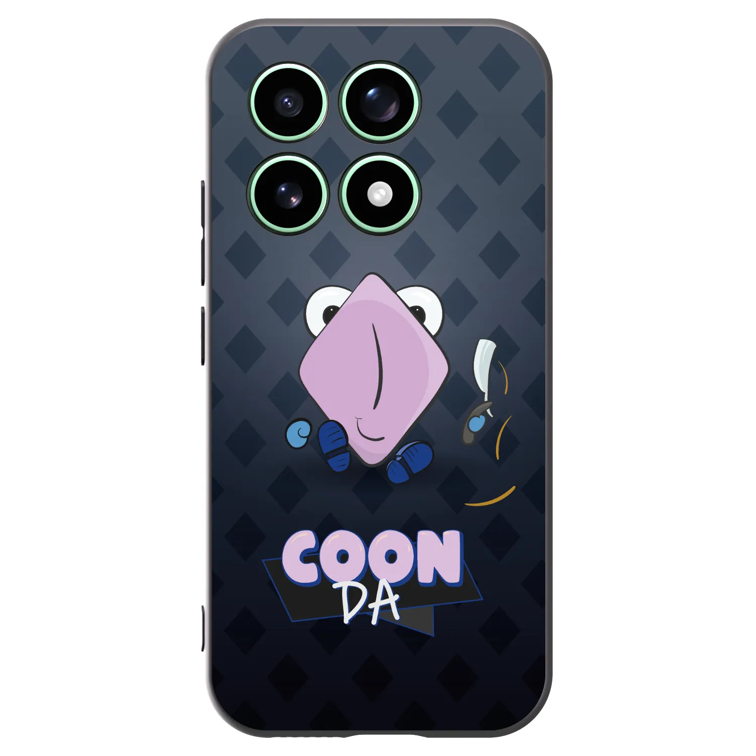 Picasee silikónový čierny obal pre Xiaomi 17 - COONDA holátko - tmavá