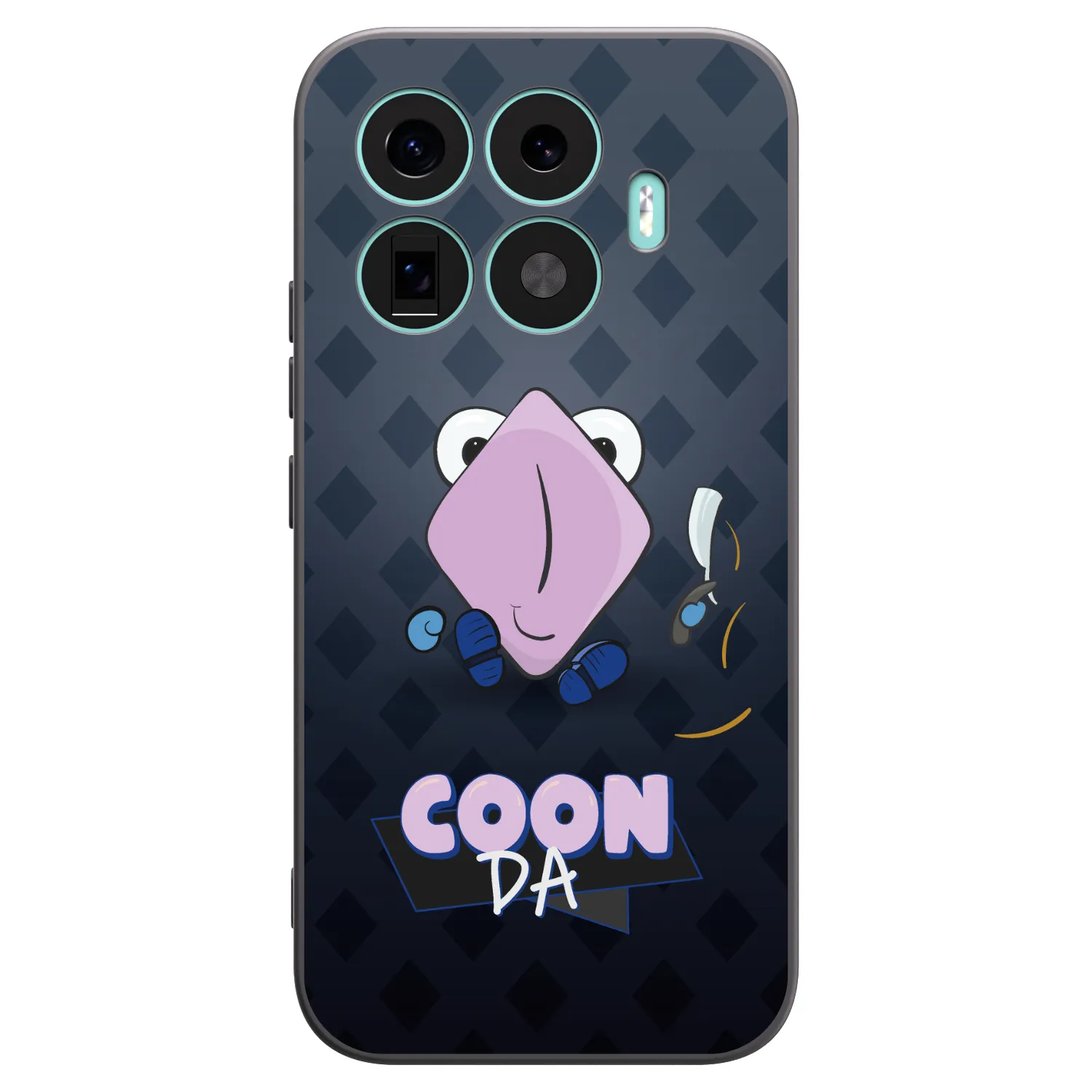 Picasee silikónový čierny obal pre Xiaomi 17T - COONDA holátko - tmavá