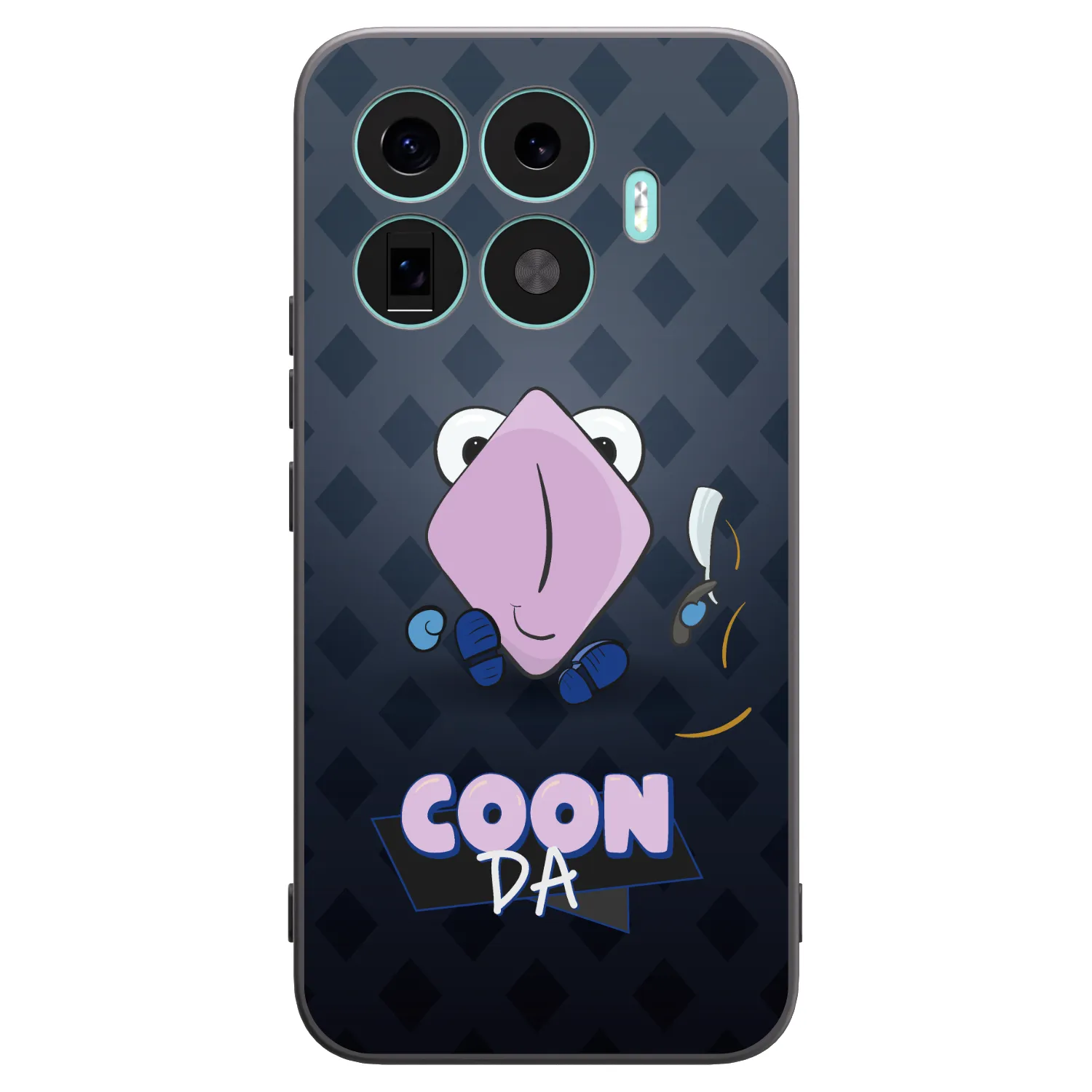 Picasee silikónový čierny obal pre Xiaomi 17T Pro - COONDA holátko - tmavá