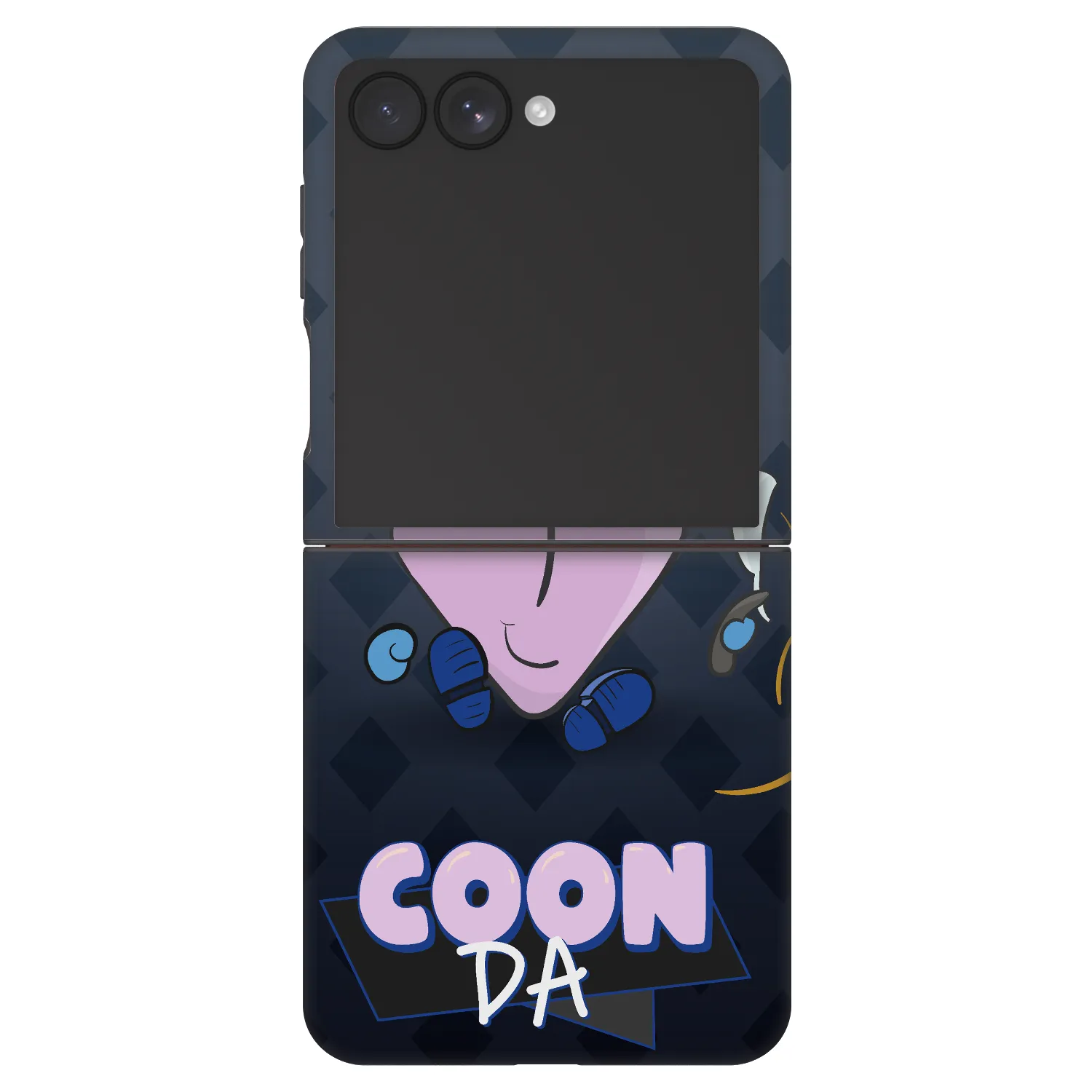 Picasee Fashion Case pre Samsung Galaxy Z Flip7 5G - COONDA holátko - tmavá