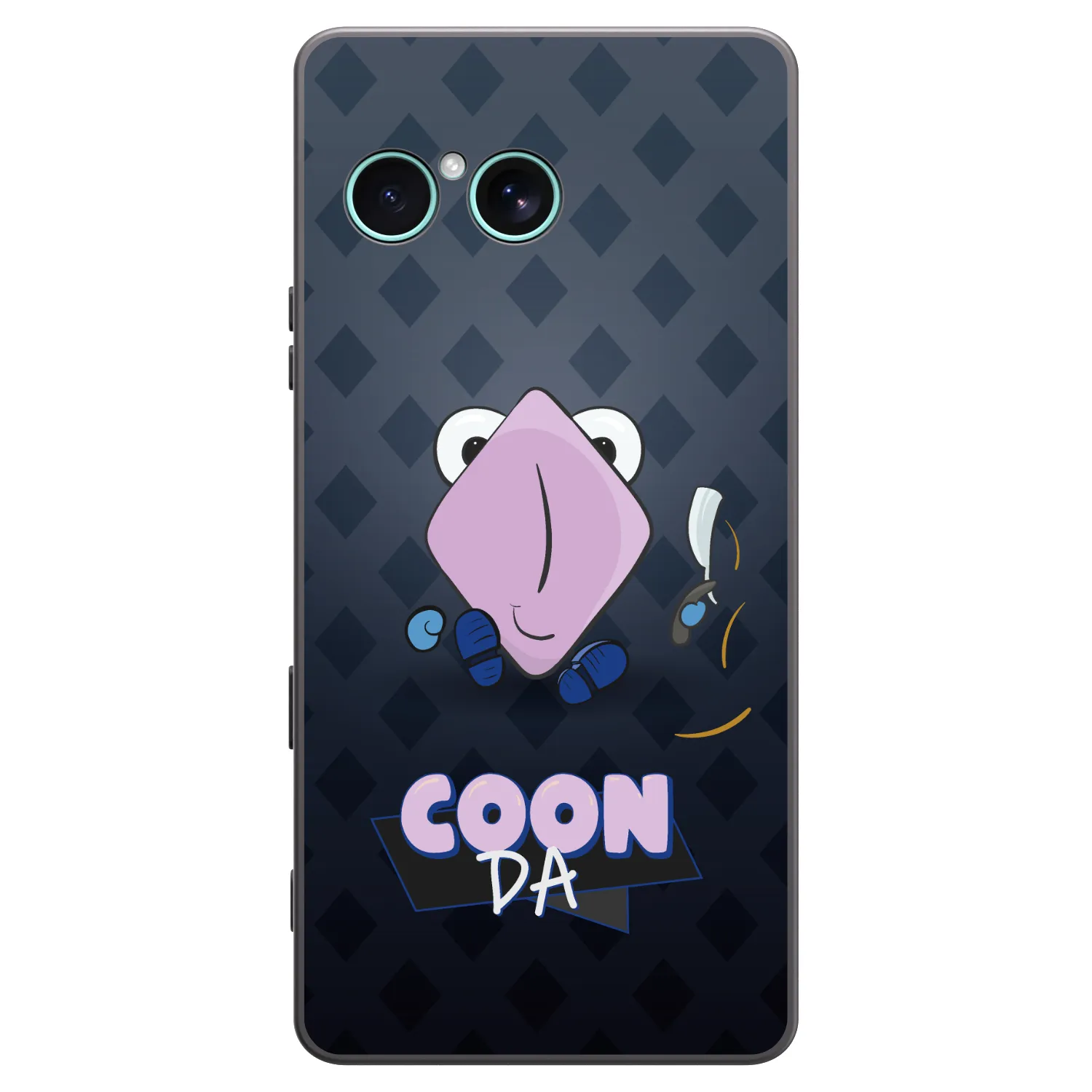 Picasee silikónový čierny obal pre Sony Xperia 10 VII - COONDA holátko - tmavá