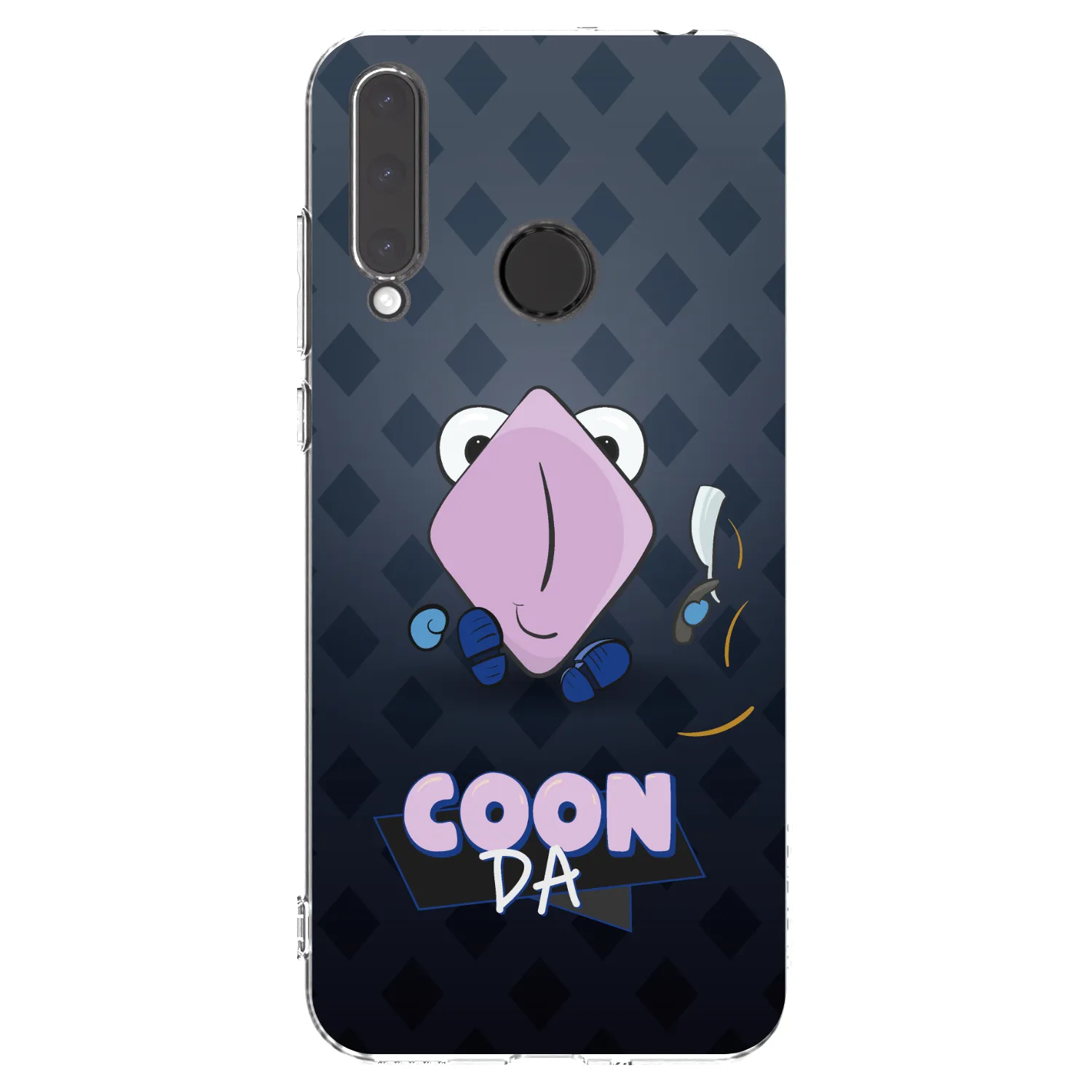 Picasee silikónový prehľadný obal pre Honor 20 Lite - COONDA holátko - tmavá