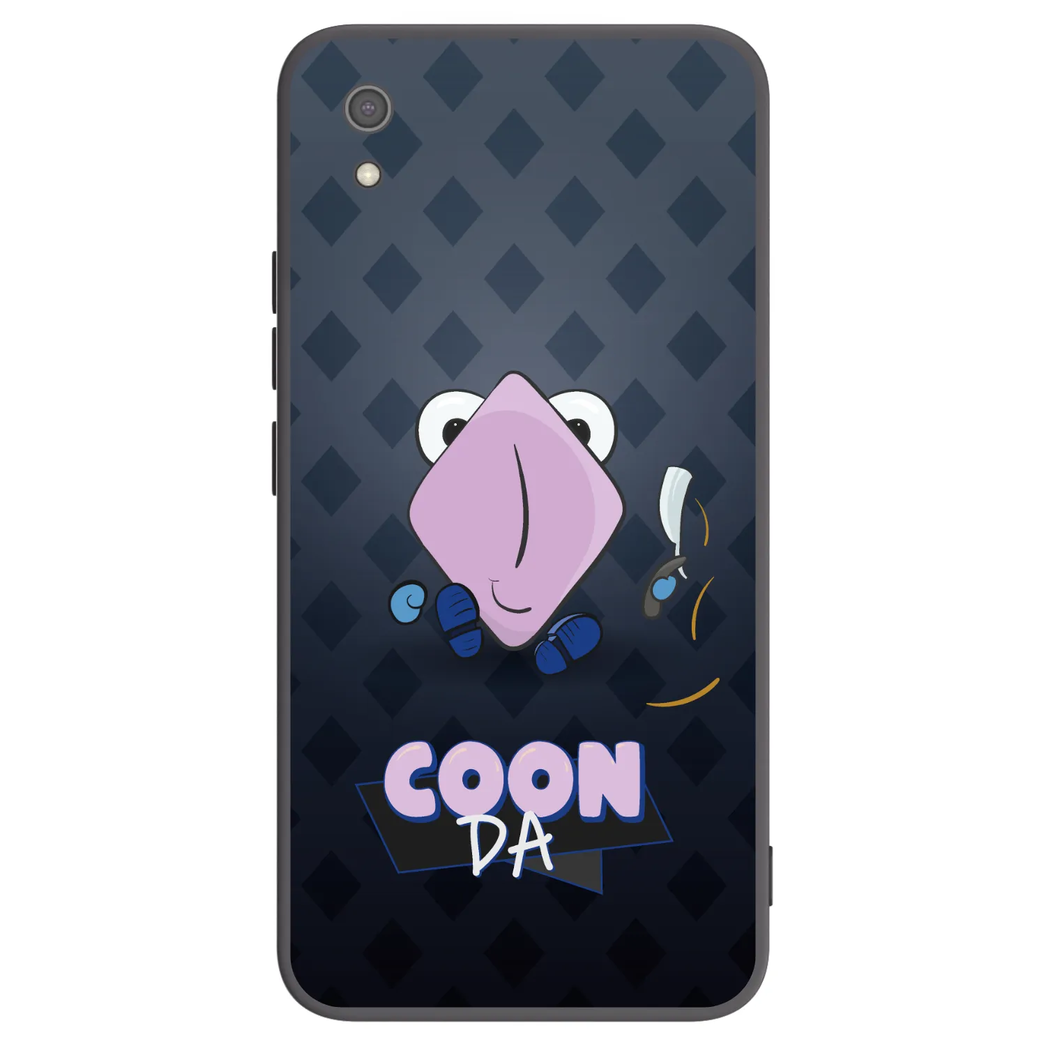 Picasee silikónový čierny obal pre Xiaomi Redmi 7A - COONDA holátko - tmavá