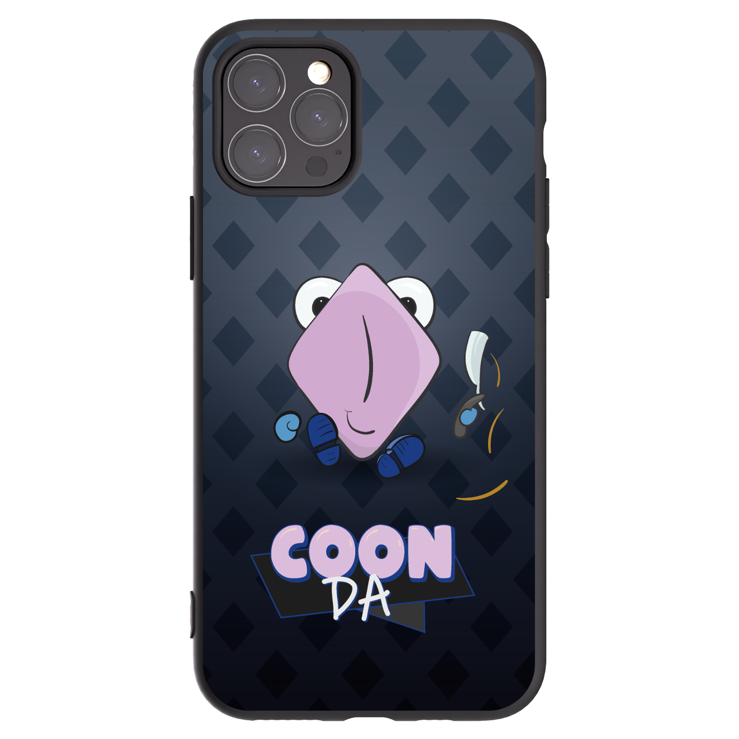 Picasee silikónový čierny obal pre Apple iPhone 11 Pro - COONDA holátko - tmavá