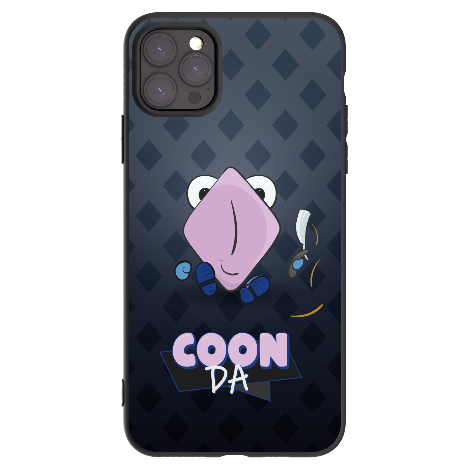 Picasee silikónový čierny obal pre Apple iPhone 11 Pro Max - COONDA holátko - tmavá