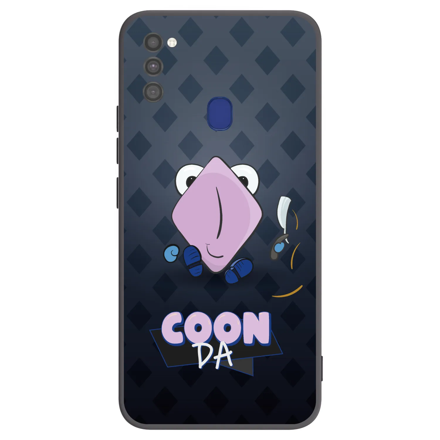 Picasee silikónový čierny obal pre Samsung Galaxy M21 M215F - COONDA holátko - tmavá