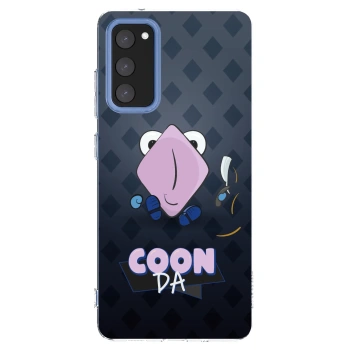 Picasee silikónový prehľadný obal pre Samsung Galaxy S20 FE - COONDA holátko - tmavá