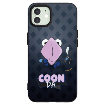 Picasee silikónový čierny obal pre Apple iPhone 12 - COONDA holátko - tmavá