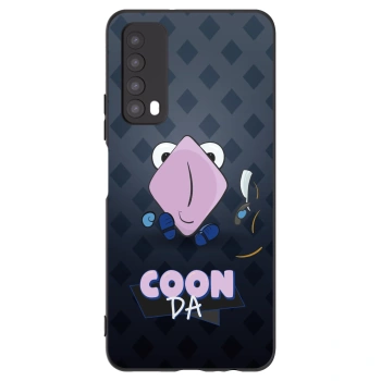 Picasee silikónový čierny obal pre Huawei P Smart 2021 - COONDA holátko - tmavá