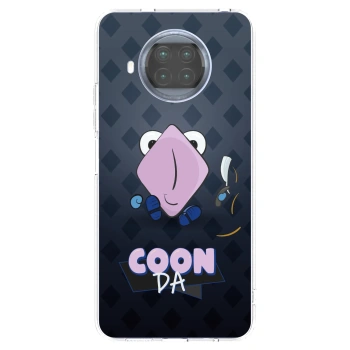 Picasee silikónový prehľadný obal pre Xiaomi Mi 10T Lite - COONDA holátko - tmavá