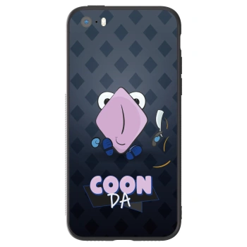 Obal pre Apple iPhone 5/5S/SE - COONDA holátko - tmavá