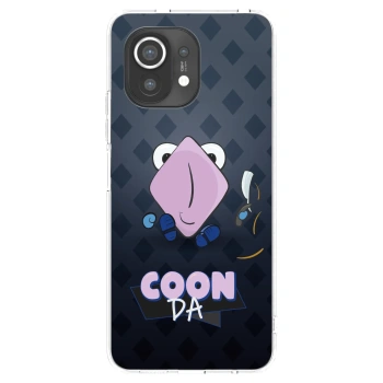 Picasee silikónový prehľadný obal pre Xiaomi Mi 11 - COONDA holátko - tmavá