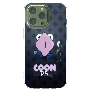 Picasee silikónový prehľadný obal pre Apple iPhone 13 Pro - COONDA holátko - tmavá