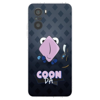 Picasee silikónový prehľadný obal pre Xiaomi Poco F3 - COONDA holátko - tmavá