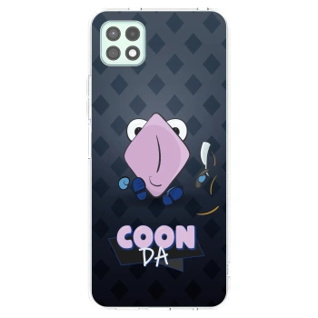 Picasee silikónový prehľadný obal pre Samsung Galaxy A22 A226B 5G - COONDA holátko - tmavá