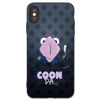 Picasee silikónový čierny obal pre Apple iPhone XS Max - COONDA holátko - tmavá