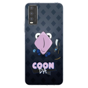 Picasee silikónový prehľadný obal pre Vivo Y20s - COONDA holátko - tmavá