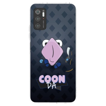 Picasee silikónový prehľadný obal pre Xiaomi Poco M3 Pro 5G - COONDA holátko - tmavá