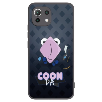 Picasee silikónový čierny obal pre Xiaomi 11 Lite 5G NE - COONDA holátko - tmavá