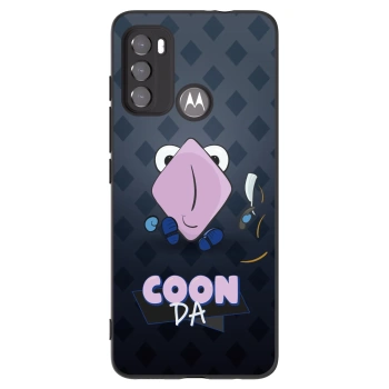 Picasee silikónový čierny obal pre Motorola Moto G60 - COONDA holátko - tmavá