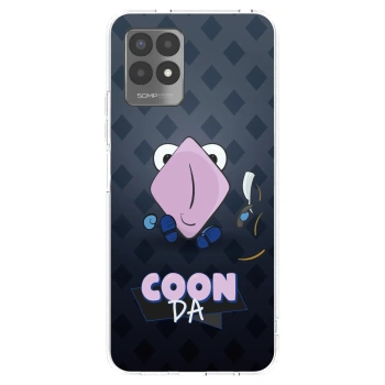 Picasee silikónový prehľadný obal pre Realme 8i - COONDA holátko - tmavá