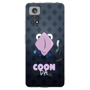 Picasee silikónový prehľadný obal pre Xiaomi Redmi Note 11 - COONDA holátko - tmavá