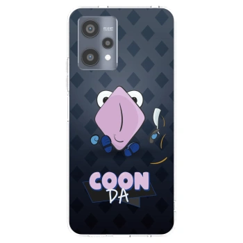 Picasee silikónový prehľadný obal pre Realme 9 Pro 5G - COONDA holátko - tmavá