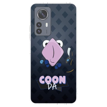 Picasee silikónový prehľadný obal pre Xiaomi 12 Pro - COONDA holátko - tmavá