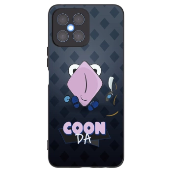 Picasee silikónový čierny obal pre Honor X8 4G - COONDA holátko - tmavá