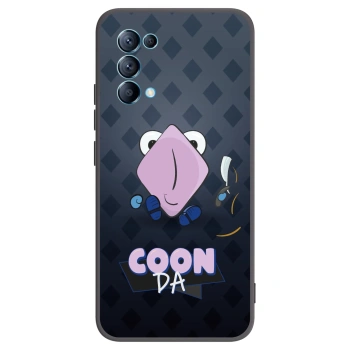 Picasee silikónový čierny obal pre OPPO Reno 5 5G - COONDA holátko - tmavá