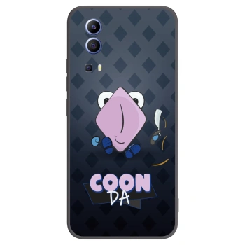 Picasee silikónový čierny obal pre Vivo Y52 5G - COONDA holátko - tmavá