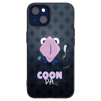 Picasee silikónový čierny obal pre Apple iPhone 14 - COONDA holátko - tmavá