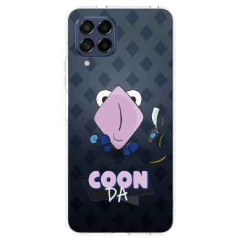 Picasee silikónový prehľadný obal pre Samsung Galaxy M53 5G - COONDA holátko - tmavá