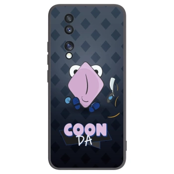 Picasee silikónový čierny obal pre Honor 70 - COONDA holátko - tmavá