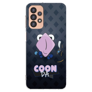Picasee silikónový prehľadný obal pre Samsung Galaxy A23 A236B 5G - COONDA holátko - tmavá