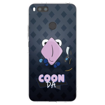 Picasee silikónový prehľadný obal pre Xiaomi Redmi A1 - COONDA holátko - tmavá