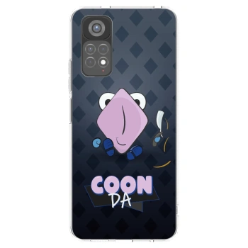 Picasee silikónový prehľadný obal pre Xiaomi Redmi Note 11S 5G - COONDA holátko - tmavá