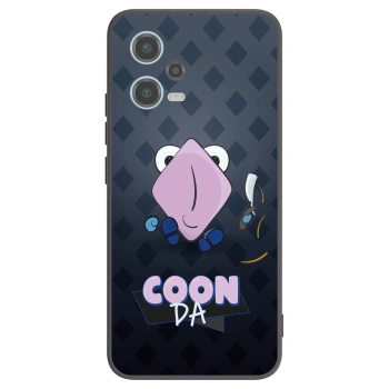 Picasee silikónový čierny obal pre Xiaomi Redmi Note 12 5G - COONDA holátko - tmavá