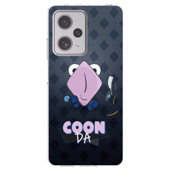 Picasee silikónový prehľadný obal pre Xiaomi Redmi Note 12 Pro+ 5G - COONDA holátko - tmavá